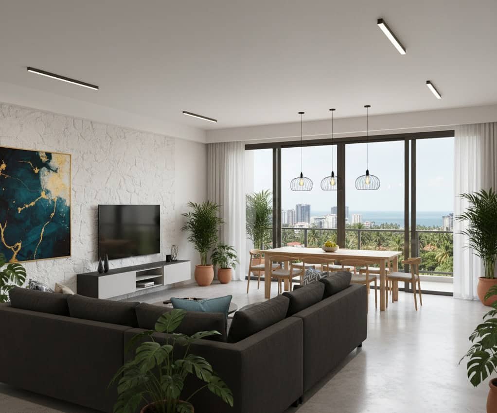 Apartment Interior Design in Sri Lanka