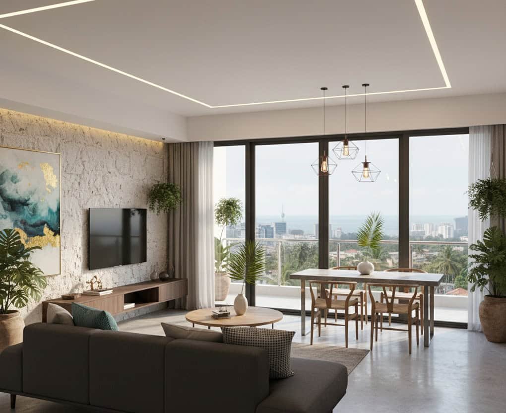 Apartment Interior Design in Sri Lanka