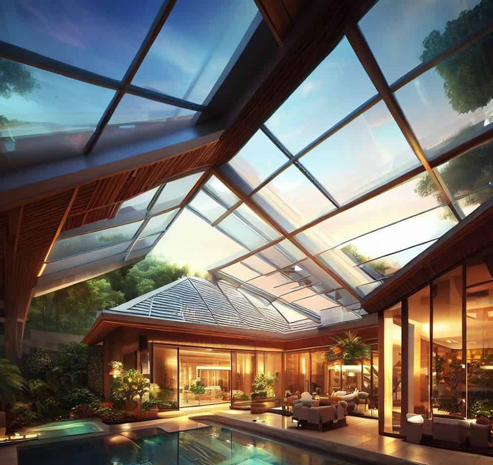 Glass Roof Designs in Sri Lanka