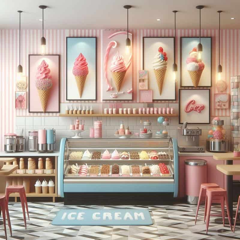 Ice Cream Shop Design Ideas
