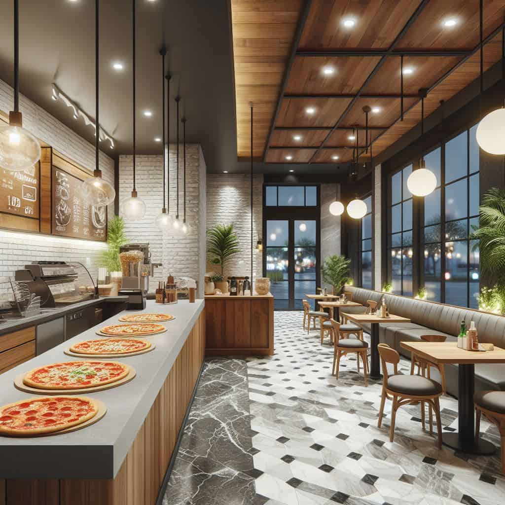 Pizza Shop Interior Design Ideas