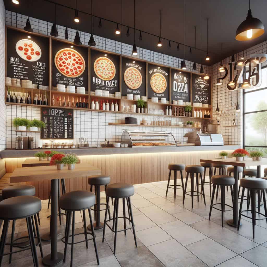 Pizza Shop Interior Design Ideas