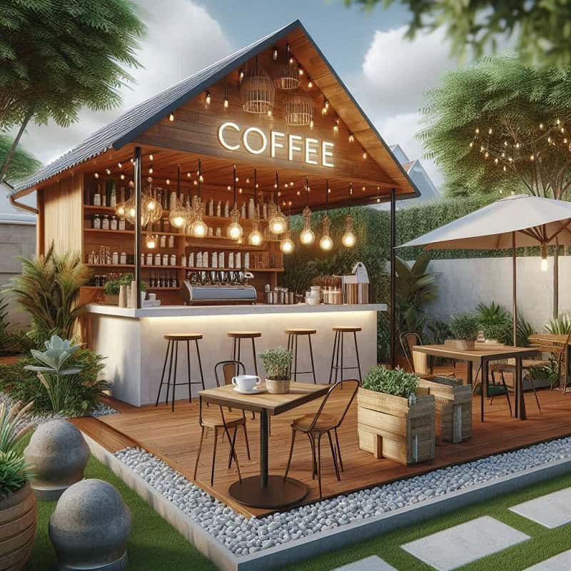 Outdoor Coffee Shop Design Ideas