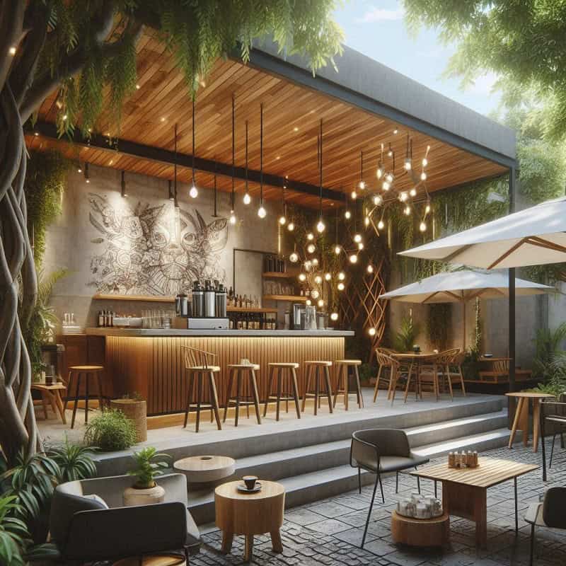 Outdoor Coffee Shop Design Ideas