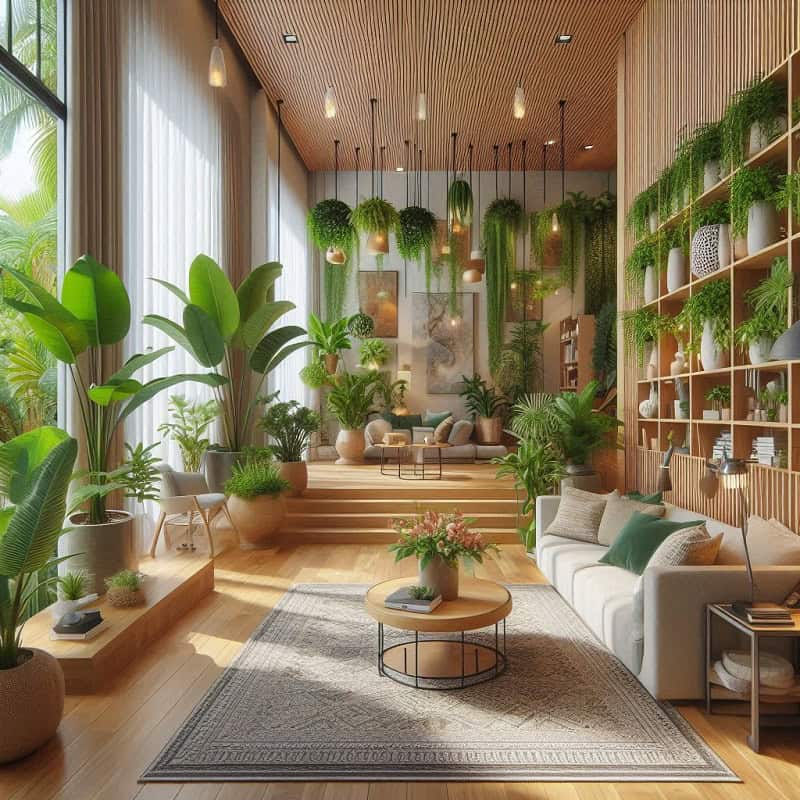 Interior Design With Plants