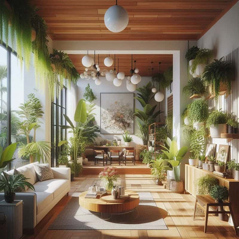 Interior Design With Plants