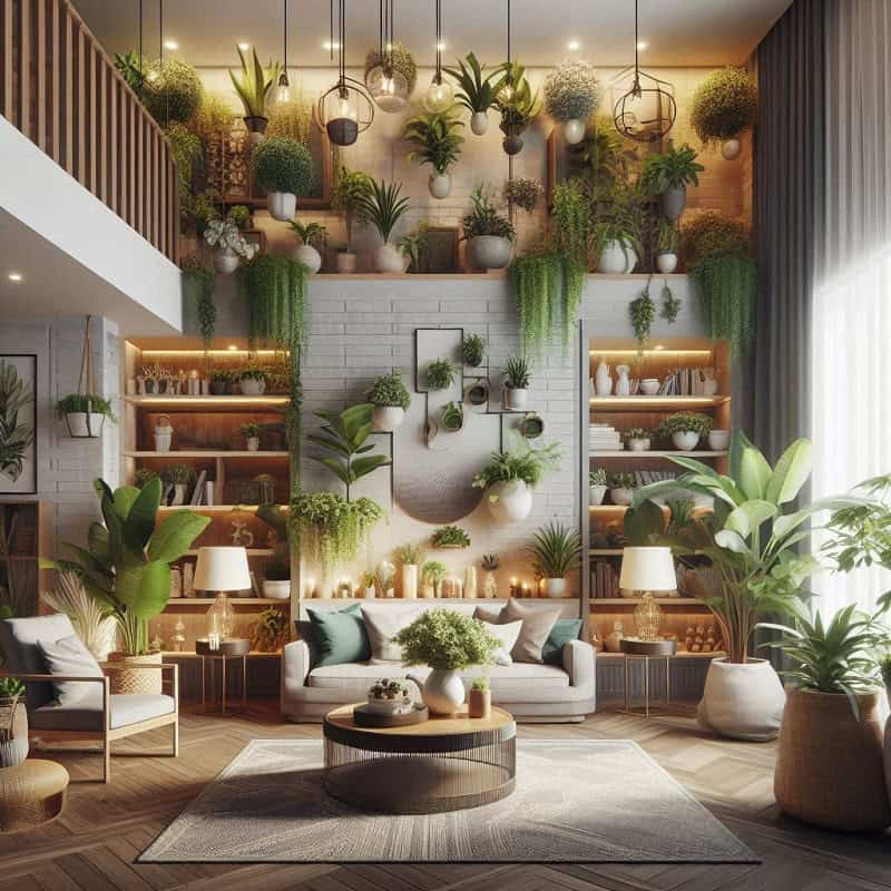 Interior Design With Plants