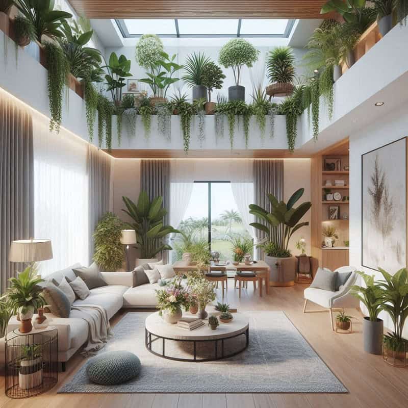 Interior Design With Plants