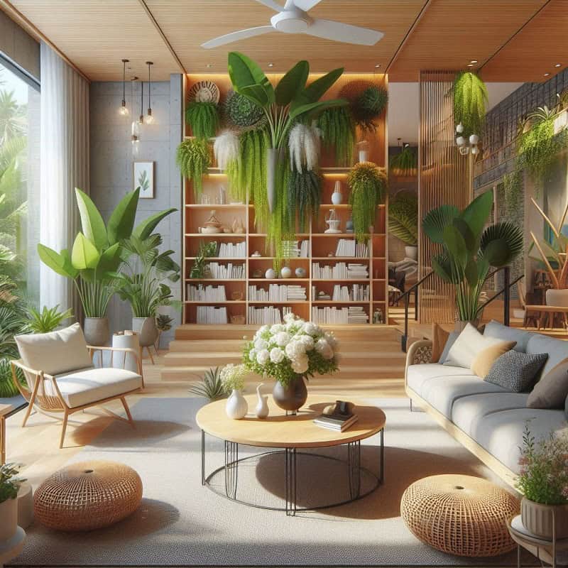 Interior Design With Plants