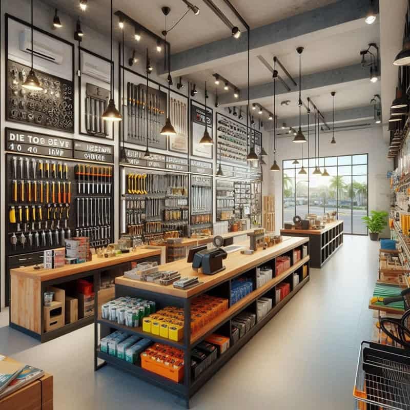 Hardware Shop Design Ideas