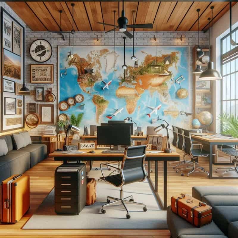 Travel Agency Office Interior Design Ideas