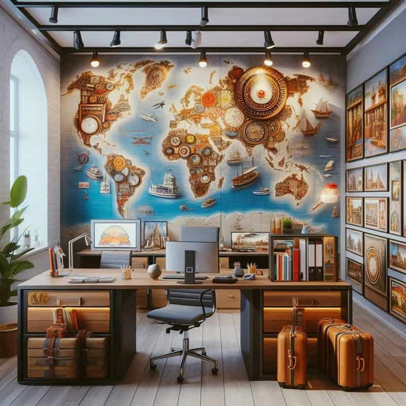 Travel Agency Office Interior Design Ideas
