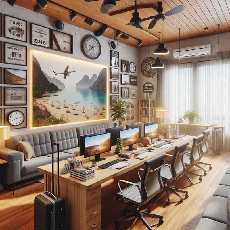Travel Agency Office Interior Design Ideas